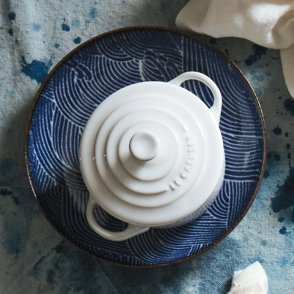 Le Creuset 8oz Round Mini Cocotte | White