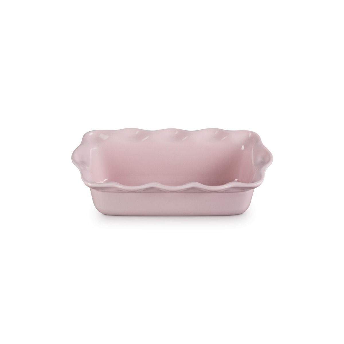 Le Creuset Heritage 9" Fluted Loaf Pan | Chiffon Pink