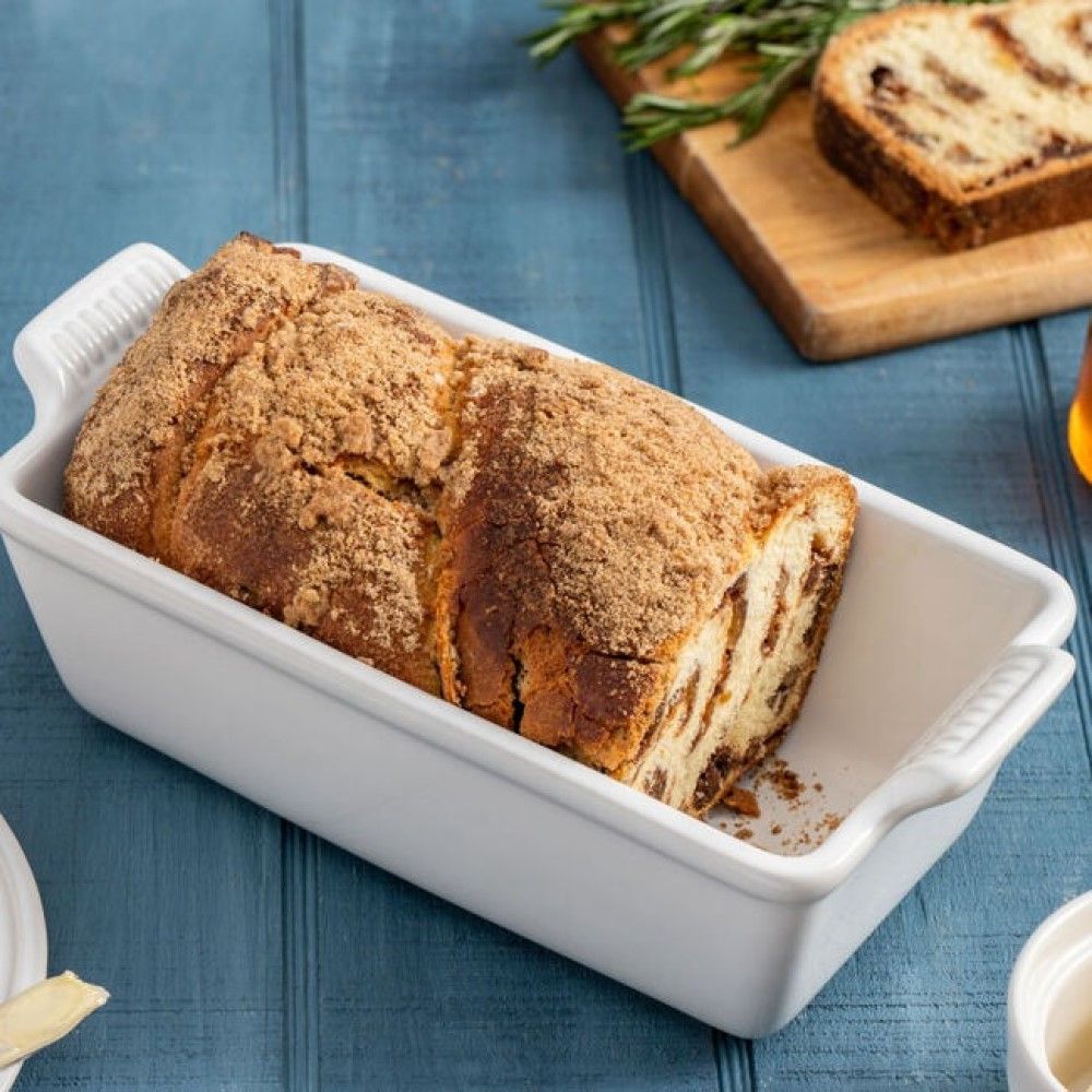 Le Creuset Heritage Loaf Pan | White