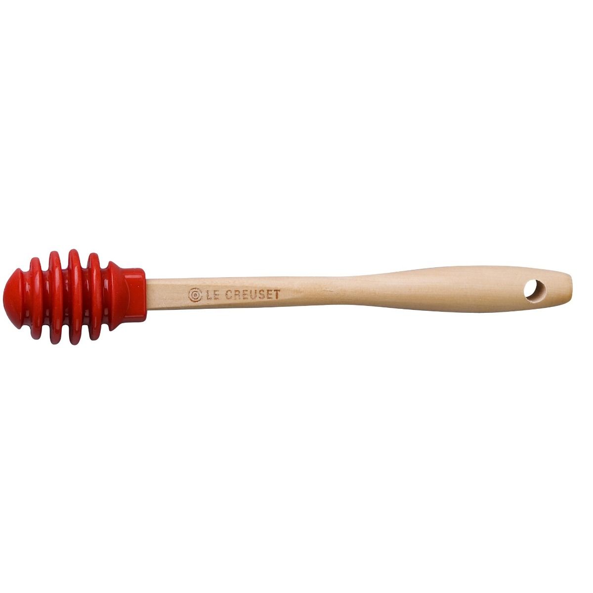 Le Creuset Silicone Honey Dipper | Cerise/Cherry Red