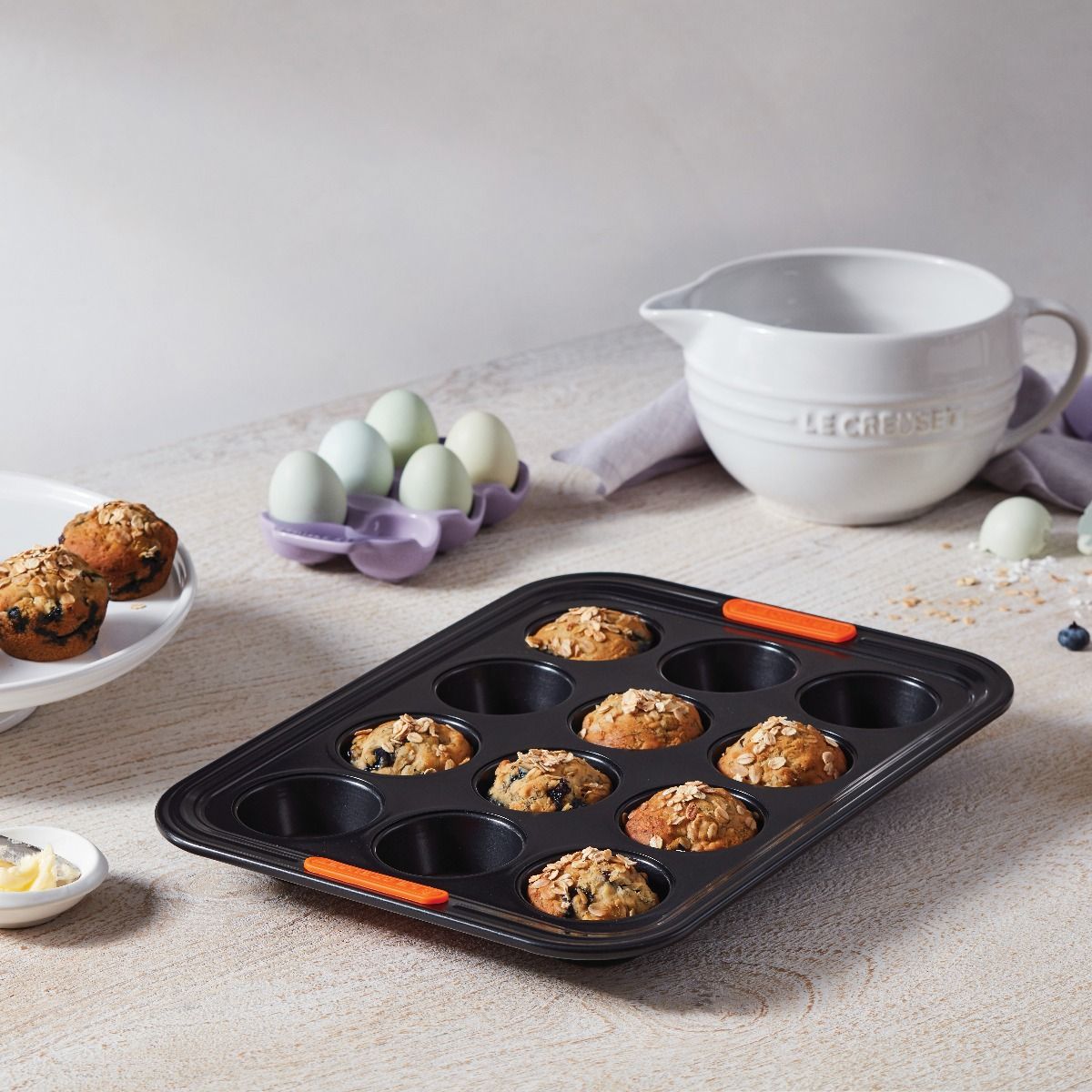 Le Creuset 2 Qt. Stoneware Batter Bowl | White