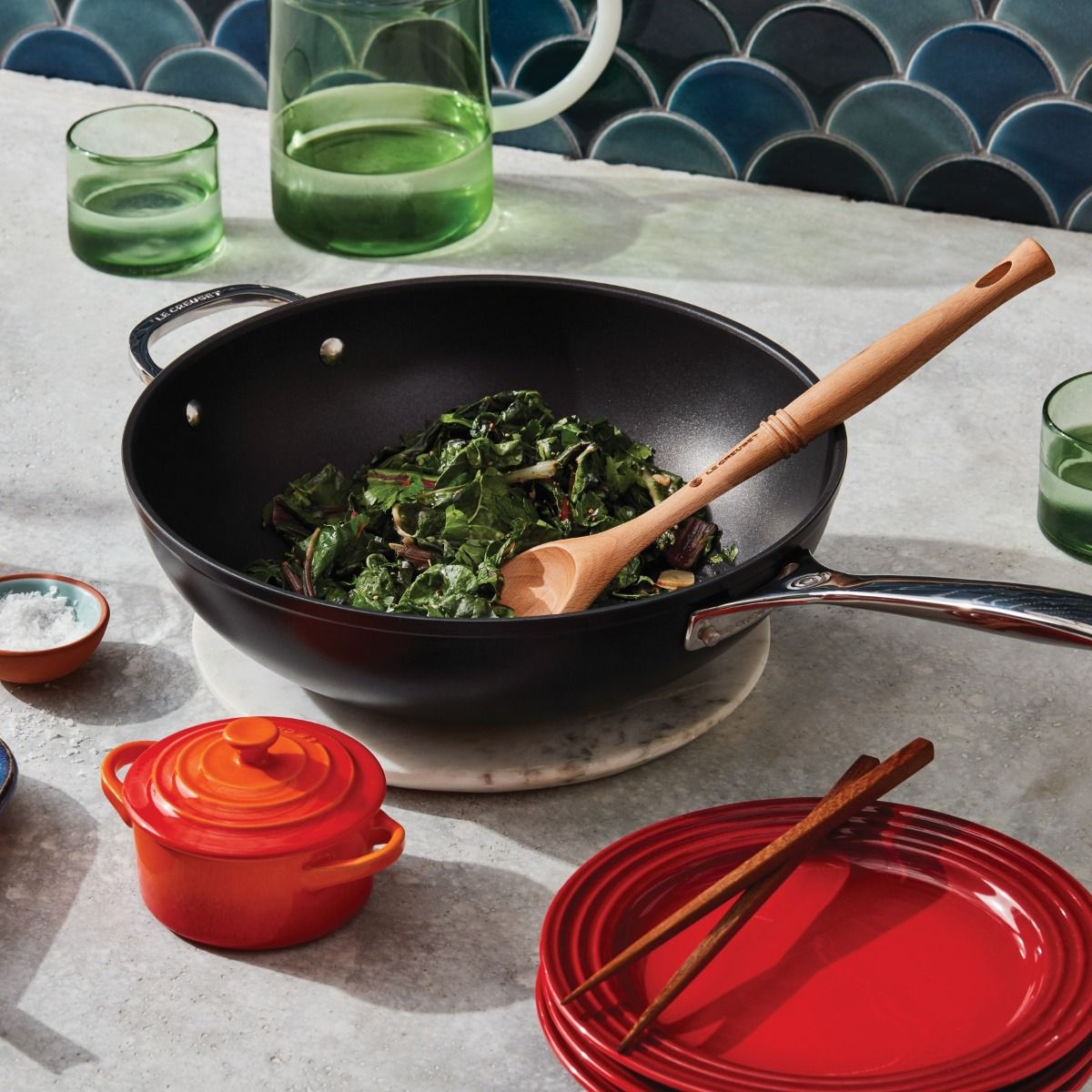 Le Creuset 12" Stir Fry Pan | Toughened Nonstick Pro