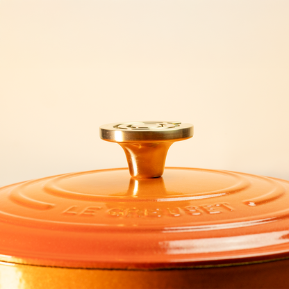  Le Creuset Signature 7.25 Qt. Round Dutch Oven With Crucible Knob | Flamme Dorée