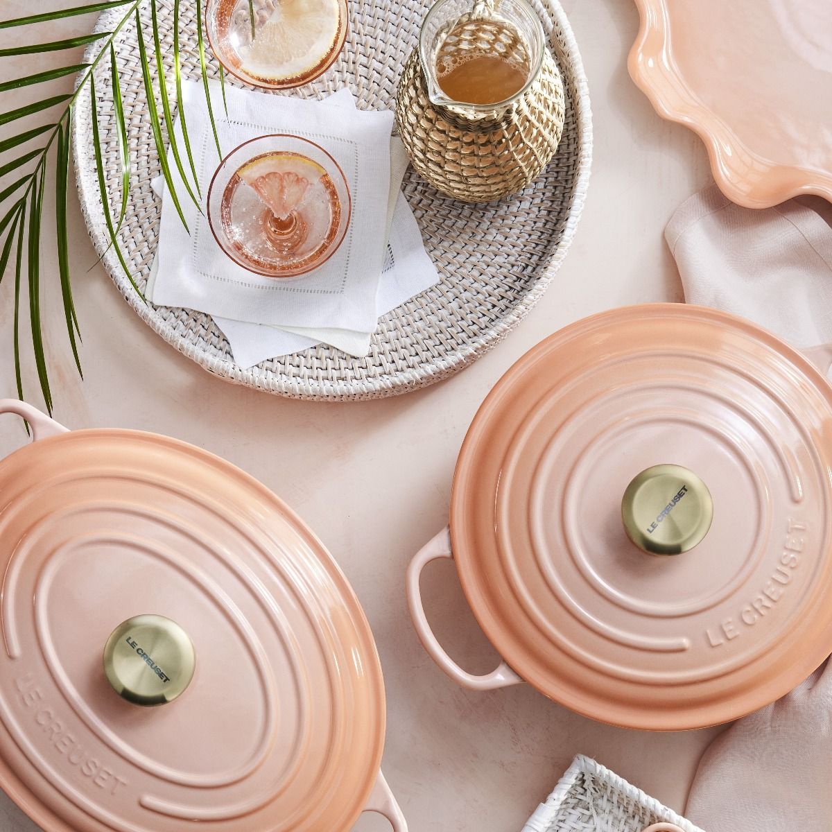  Le Creuset Iris Collection 14" Serving Platter | Pêche