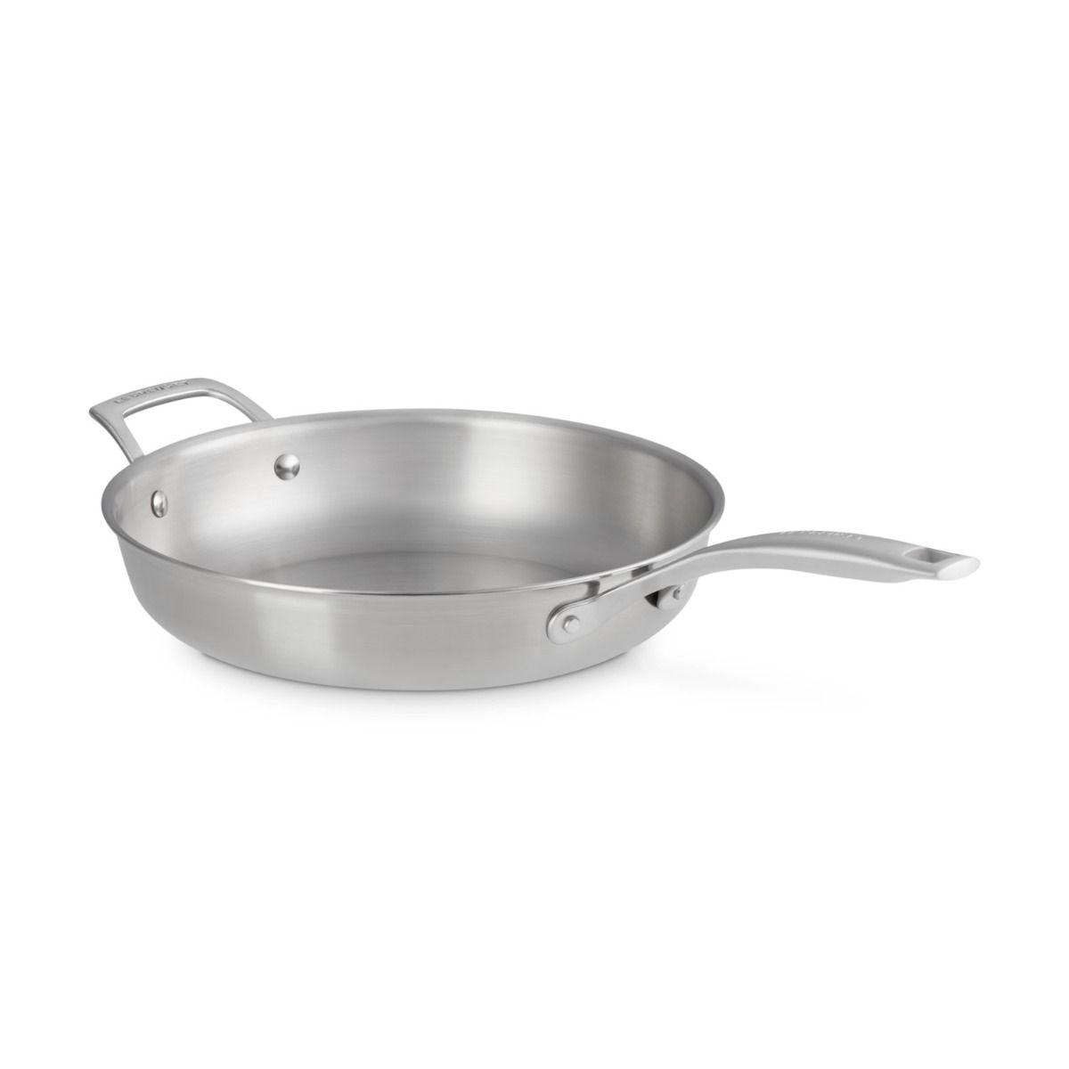  Le Creuset Essential Stainless Steel 11" Shallow Round Fry Pan