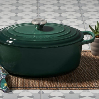  Le Creuset 6.75 Qt. Oval Signature Dutch Oven With Stainless Steel Knob | Artichaut