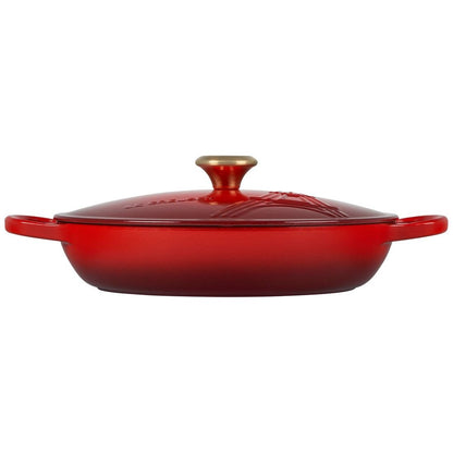  Le Creuset 3.5Qt Signature Braiser Eiffel Tower Collection | Cerise