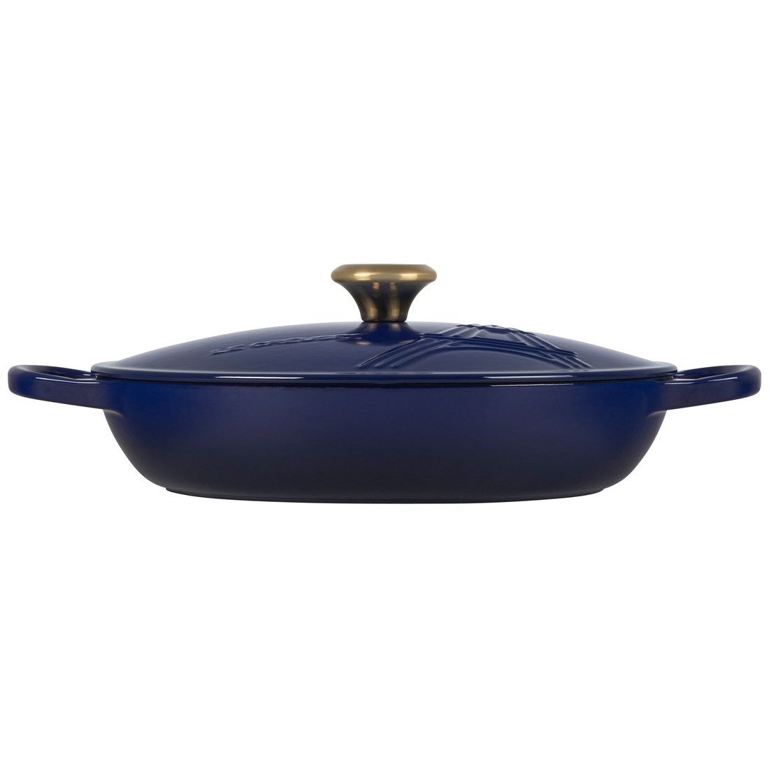  Le Creuset 3.5Qt Signature Braiser Eiffel Tower Collection | Indigo