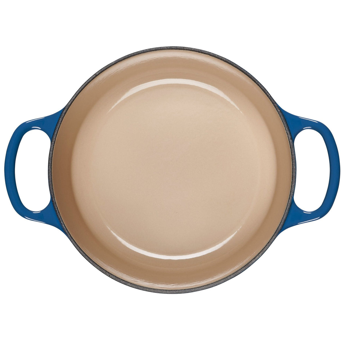  Le Creuset 2 Qt. Round Signature Cast Iron Dutch Oven With Stainless Steel Knob | Marseille Blue