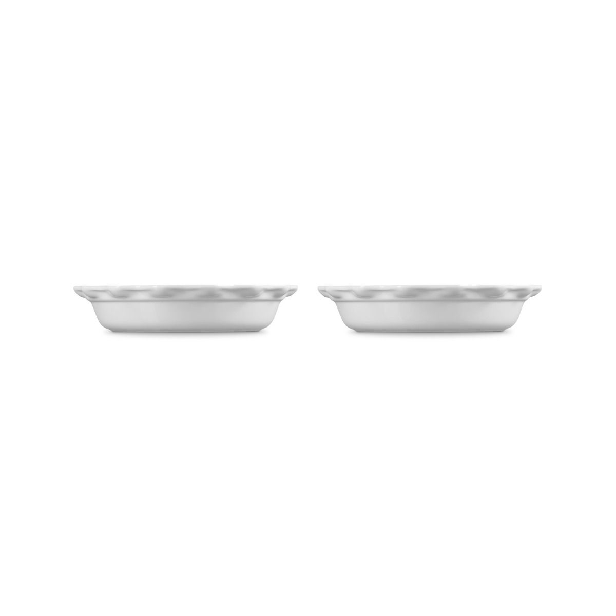  Le Creuset 9" Heritage Pie Dishes (Set Of 2) | White