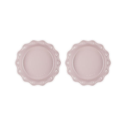  Le Creuset 9" Heritage Pie Dishes (Set Of 2) | Chiffon Pink