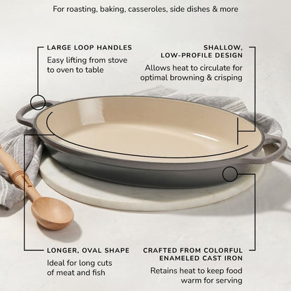  Le Creuset Signature 3 Qt. Oval Baker | Cerise
