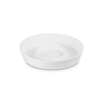  Le Creuset 13" Chip And Dip Platter | White