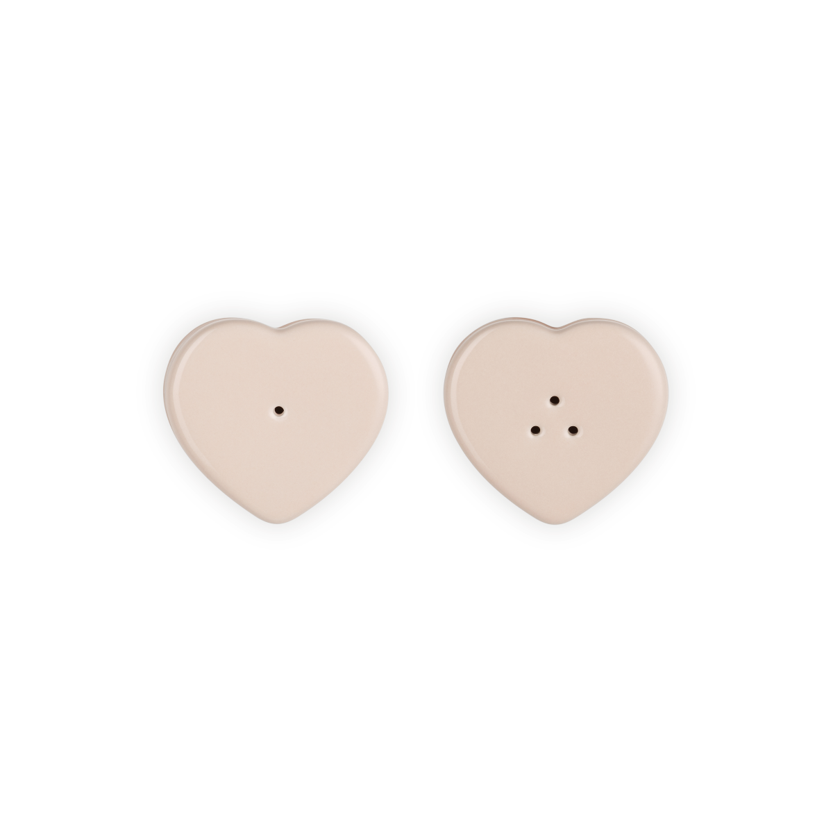  Le Creuset Stoneware Heart Salt And Pepper Shakers | Pêche