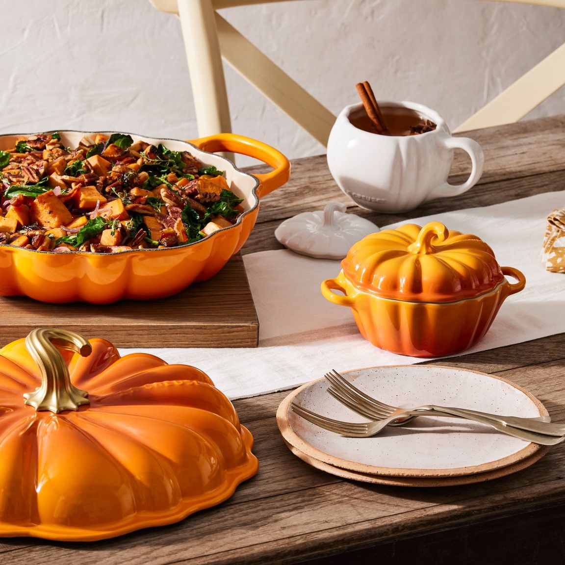  Le Creuset Signature 2.75 Qt. Pumpkin Braiser | Persimmon