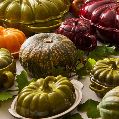  Le Creuset Pumpkin Butter Dish | Olive