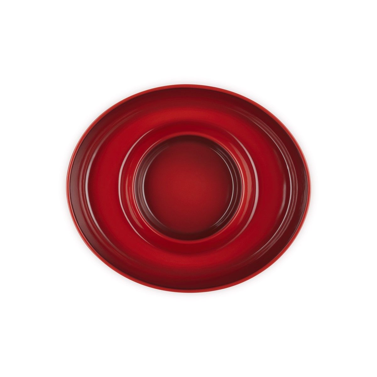  Le Creuset 13" Chip And Dip Platter | Cerise