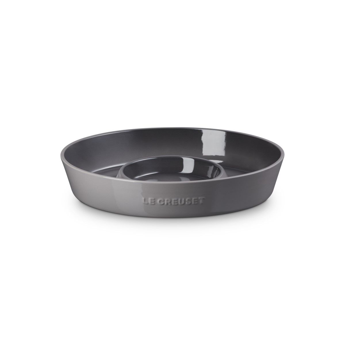  Le Creuset 13" Chip And Dip Platter | Oyster