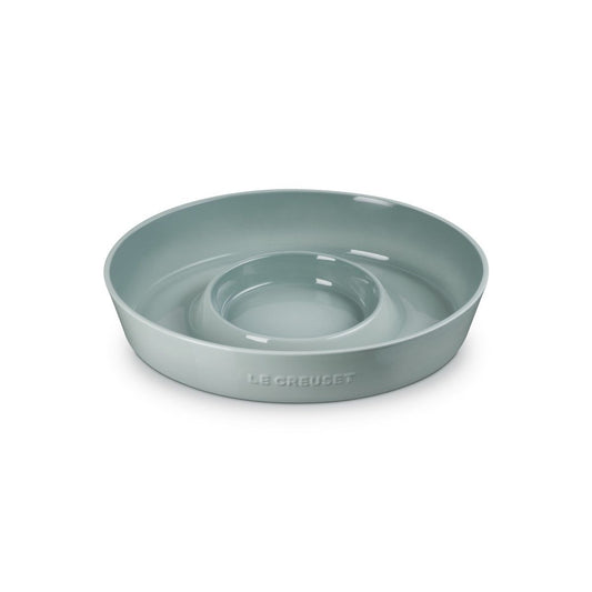  Le Creuset 13" Chip And Dip Platter | Sea Salt