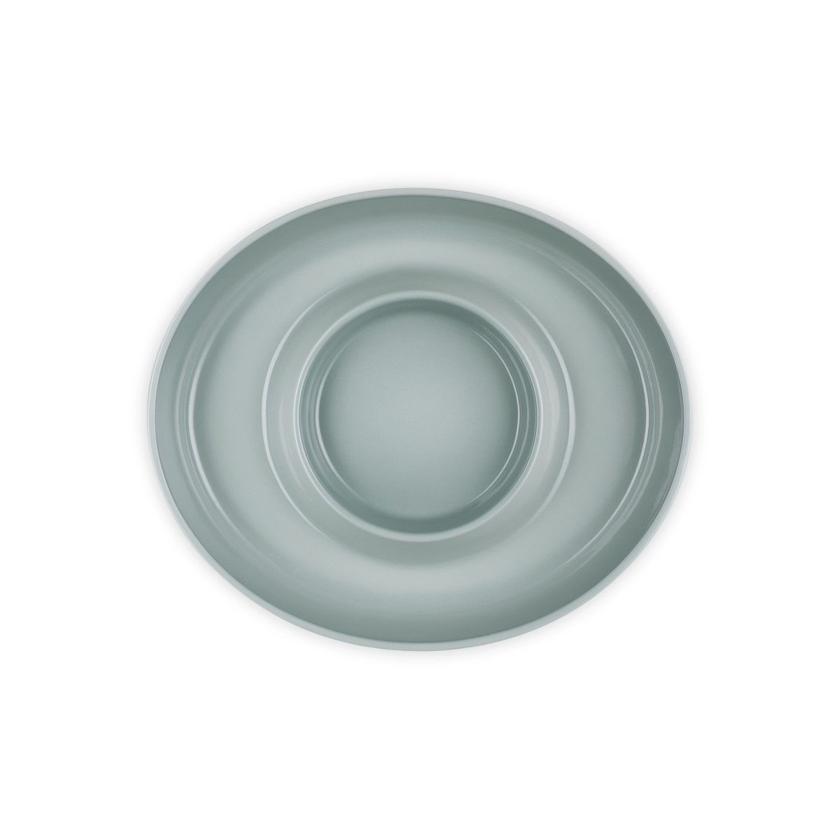  Le Creuset 13" Chip And Dip Platter | Sea Salt