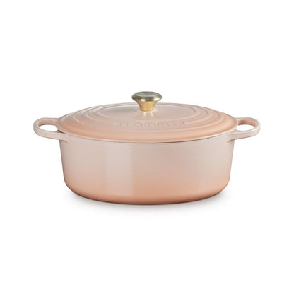  Le Creuset Signature 8 Qt. Oval Dutch Oven | Peche