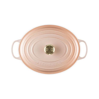  Le Creuset Signature 8 Qt. Oval Dutch Oven | Peche