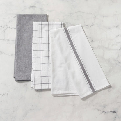  Le Creuset Kitchen Essentials Kitchen Towels (Set Of 3) | Charbon