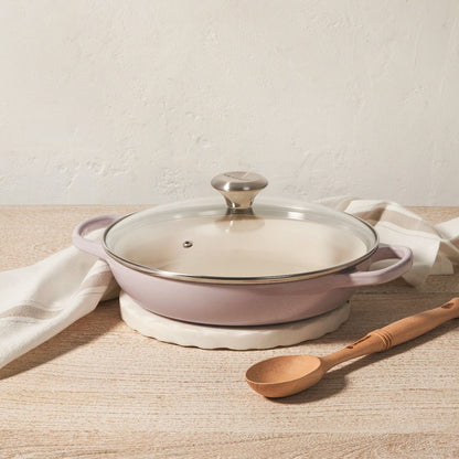  Le Creuset Signature 2.25 Qt. Round Braiser With Glass Lid | Shallot