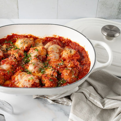  Le Creuset Signature 3.75 Qt. Oval Casserole | White