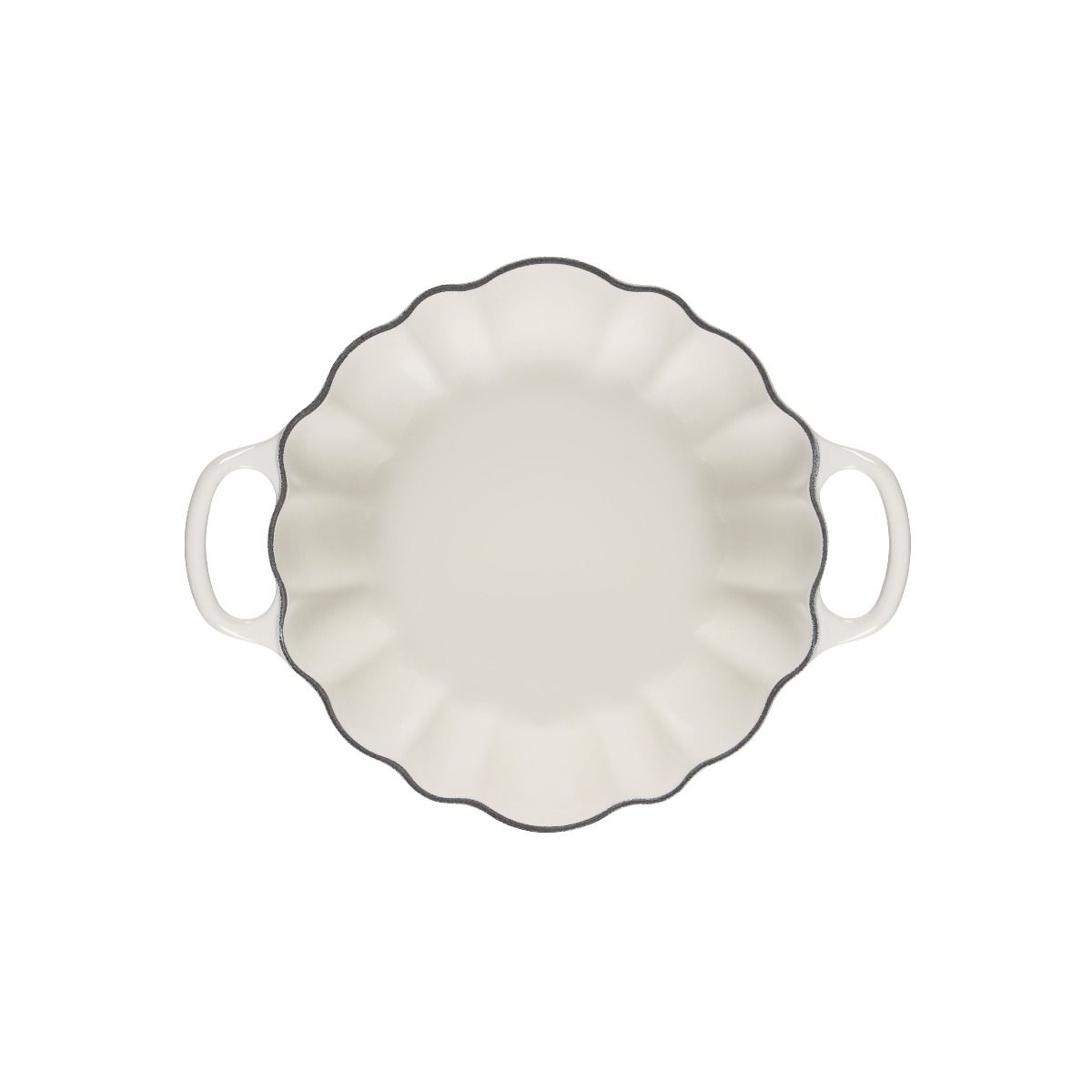  Le Creuset 4 Qt. Pumpkin Dutch Oven | White