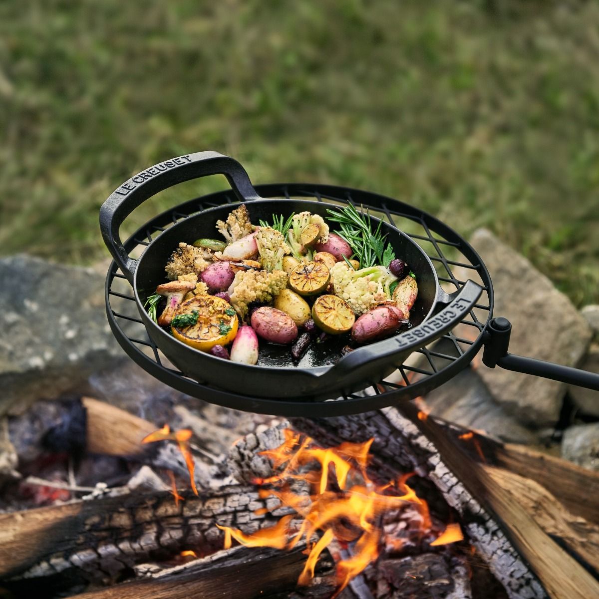  Le Creuset Alpine Collection 10" Skillet | Matte Black