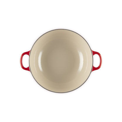  Le Creuset Holly Collection 4.5 Qt. Soup Pot | Cerise
