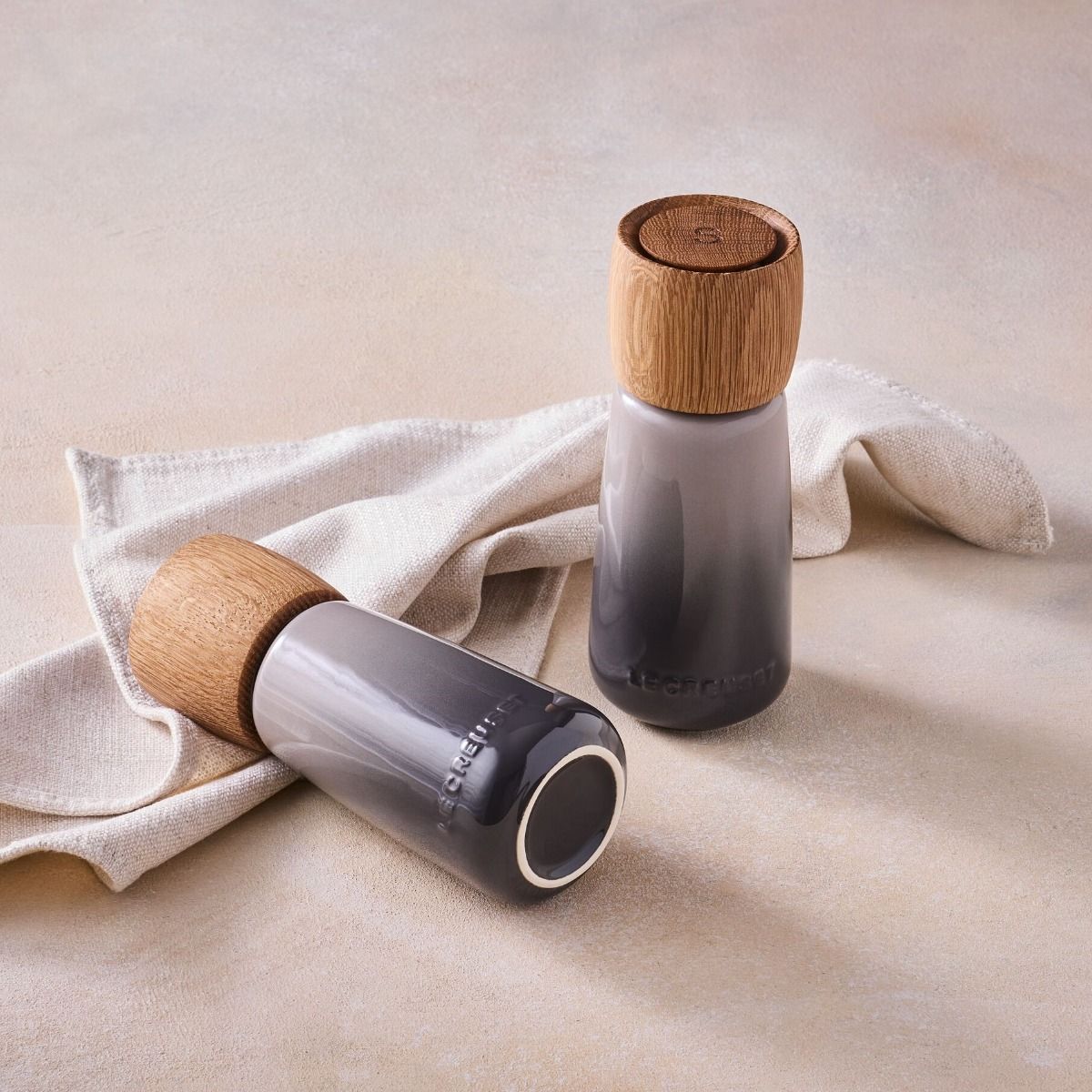  Le Creuset 7" Alpine Pepper Mill | Oyster