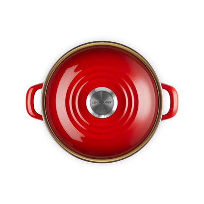 Le Creuset 3.8 Qt. Petite Enamel On Steel Stockpot | Cerise