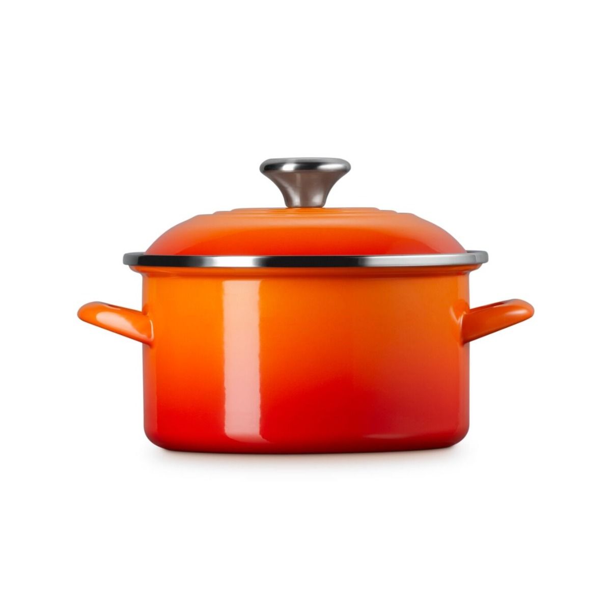  Le Creuset 3.8 Qt. Petite Enamel On Steel Stockpot | Flame