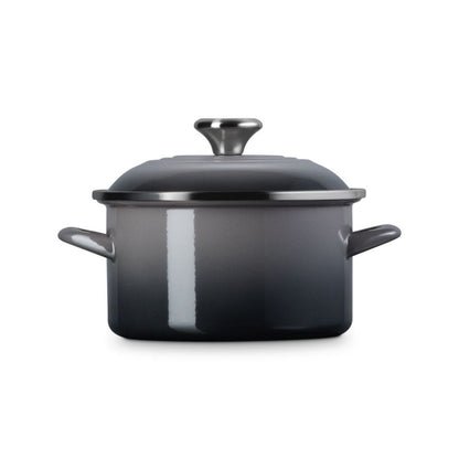  Le Creuset 3.8 Qt. Petite Enamel On Steel Stockpot| Oyster