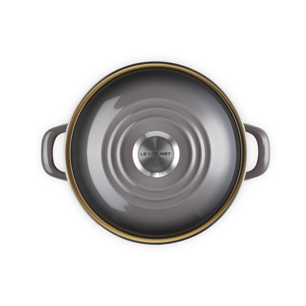  Le Creuset 3.8 Qt. Petite Enamel On Steel Stockpot| Oyster
