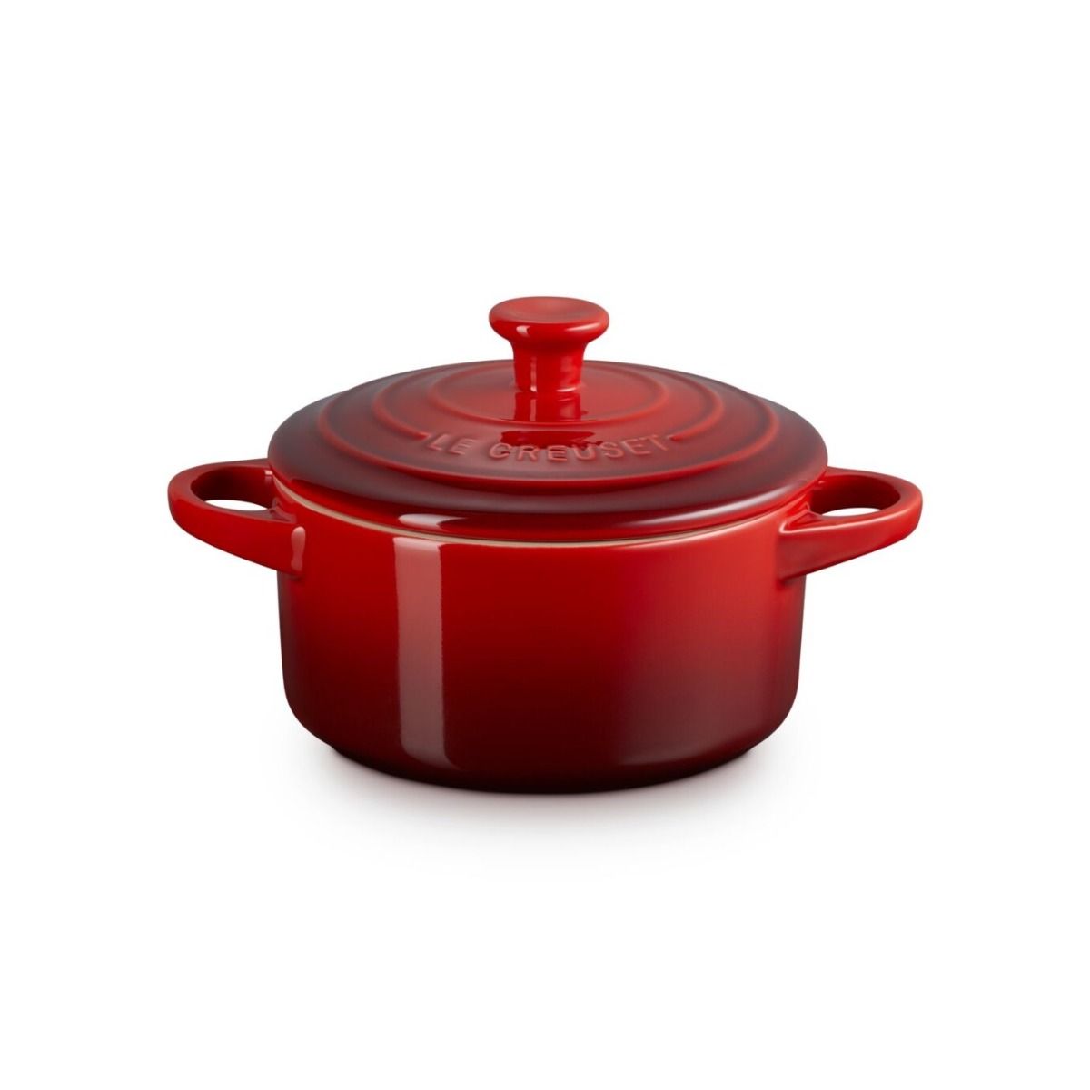  Le Creuset 24oz Round Mini Cocotte | Cerise