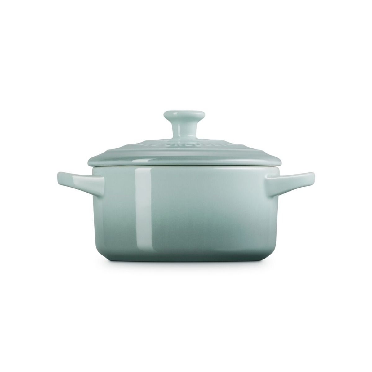  Le Creuset 24oz Round Mini Cocotte | Sea Salt