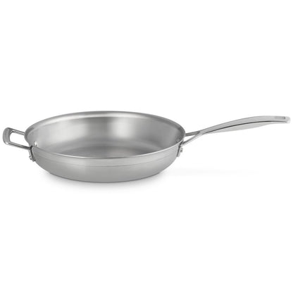  Le Creuset Classic Stainless Steel 11" Shallow Round Fry Pan
