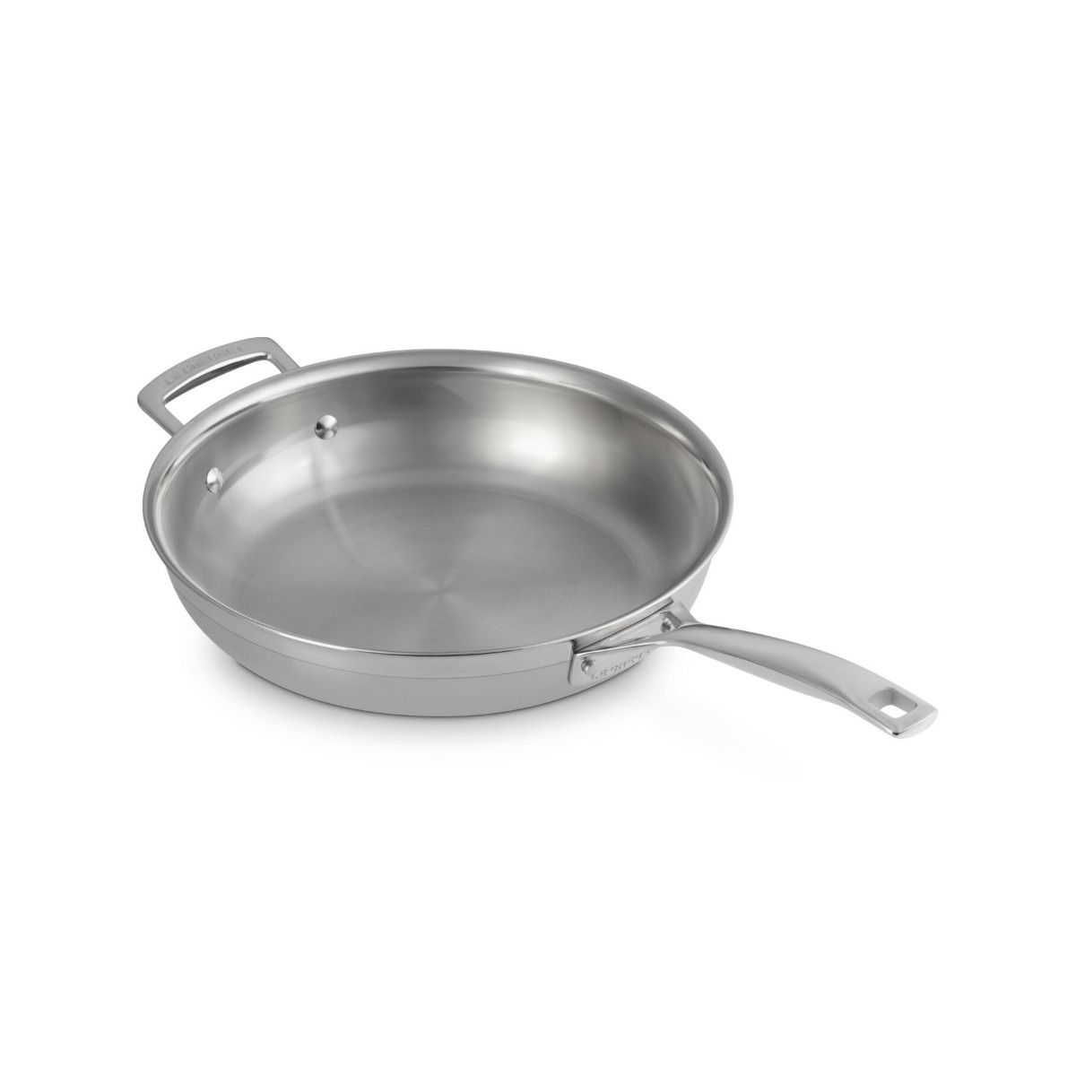  Le Creuset Classic Stainless Steel 11" Shallow Round Fry Pan
