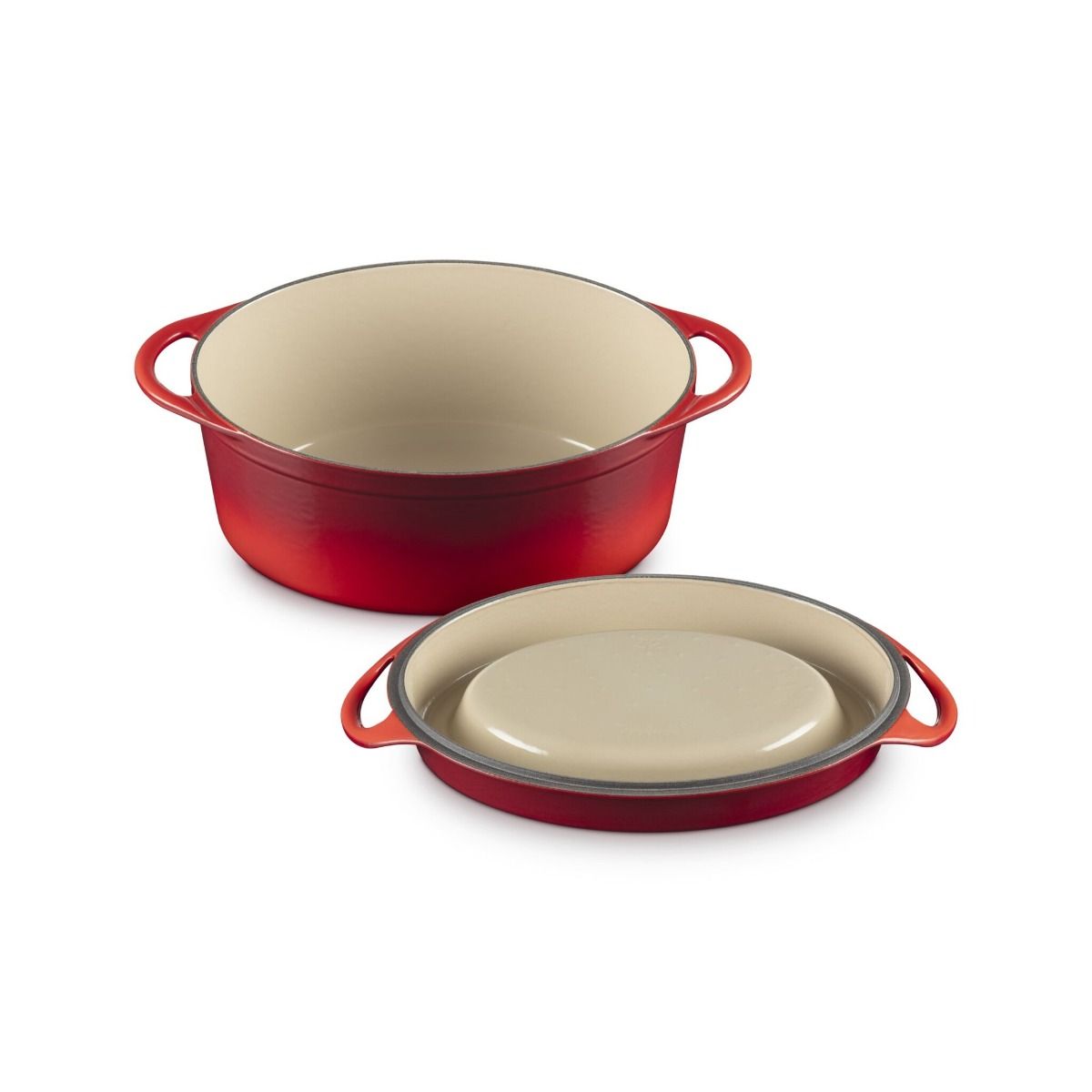  Le Creuset 7.25 Qt. Traditional Oval Doufeu | Cerise