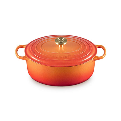  Le Creuset Signature 7.25 Qt. Round Dutch Oven With Crucible Knob | Flamme Dorée