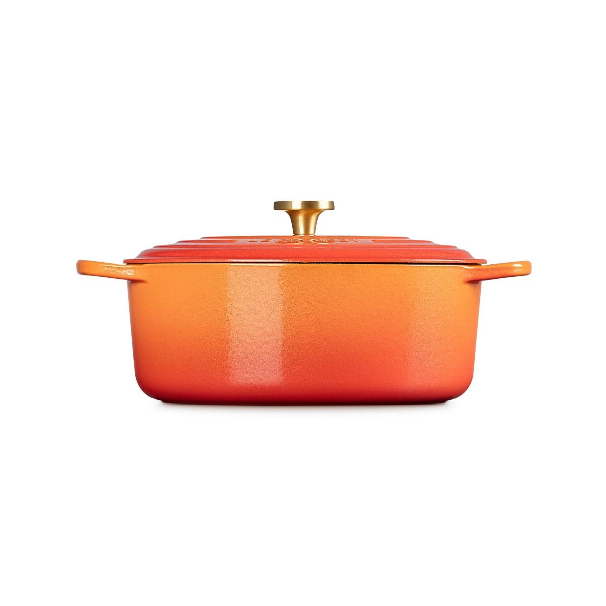  Le Creuset Signature 7.25 Qt. Round Dutch Oven With Crucible Knob | Flamme Dorée