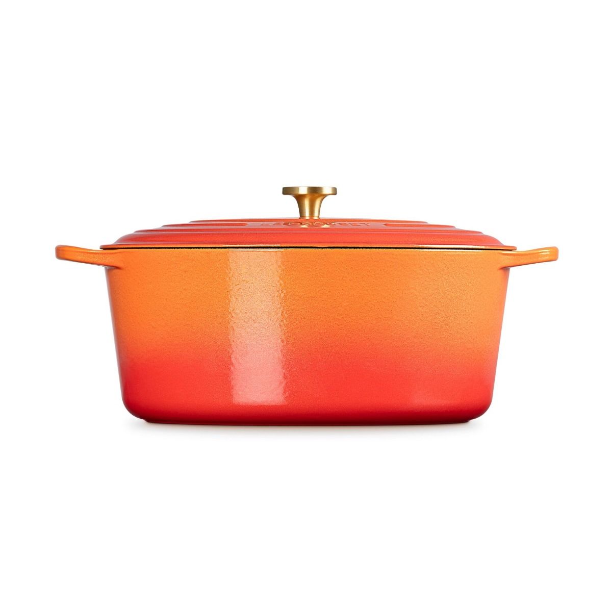  Le Creuset Signature 15.5 Qt. Oval Dutch Oven With Crucible Knob | Flamme Dorée