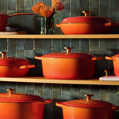  Le Creuset Signature 15.5 Qt. Oval Dutch Oven With Crucible Knob | Flamme Dorée
