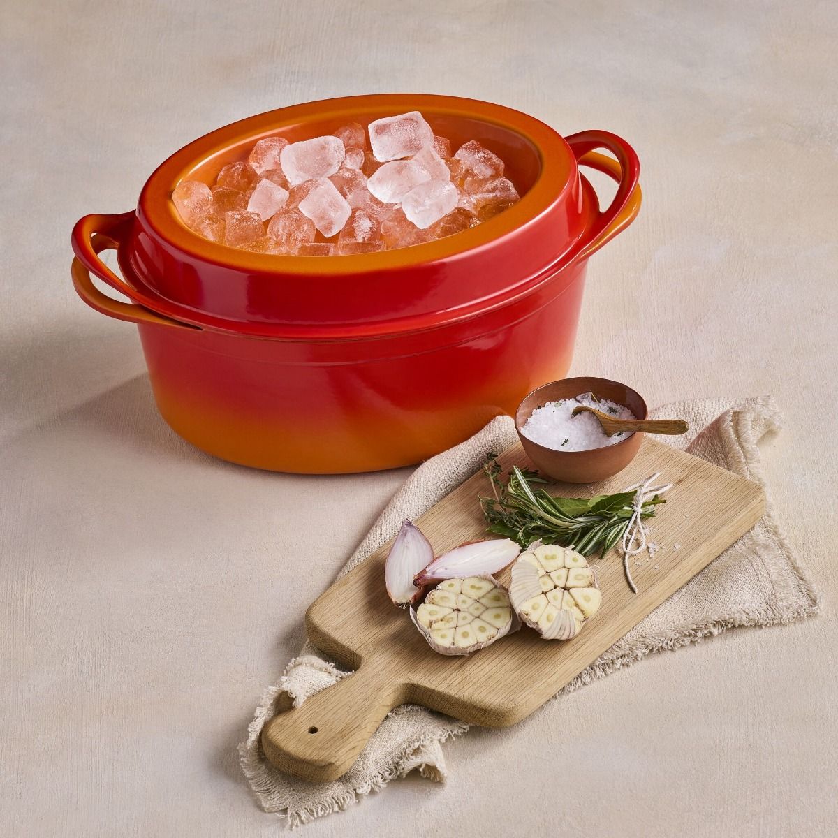  Le Creuset 7.25 Qt. Traditional Oval Doufeu | Flame