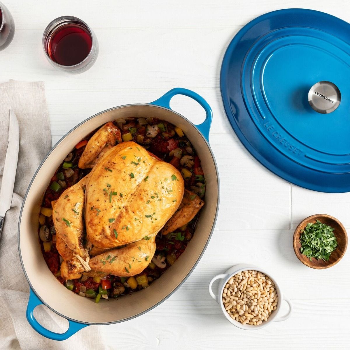  Le Creuset Signature 8 Qt. Oval Dutch Oven | Marseille