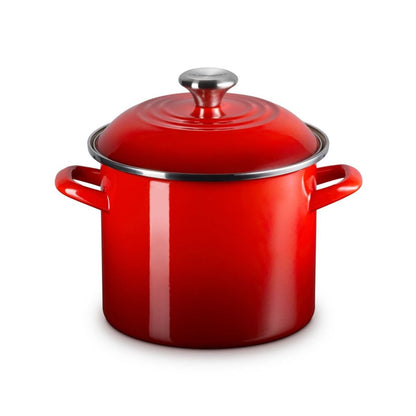  Le Creuset 6 Qt. Enamel On Steel Stockpot With Stainless Steel Knob | Cerise