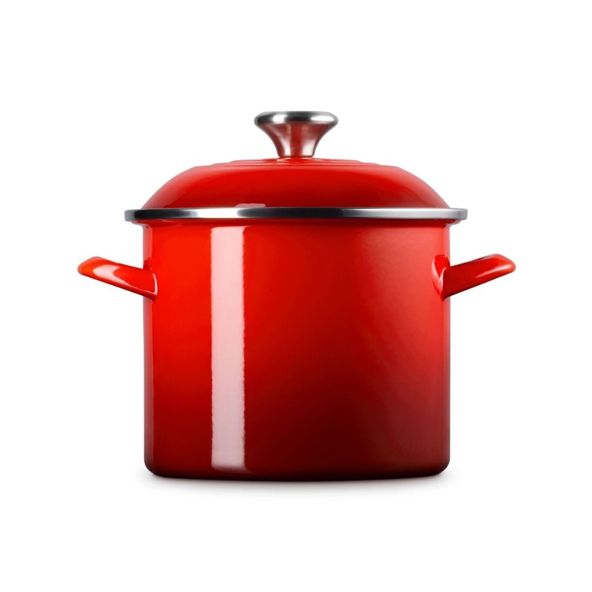  Le Creuset 6 Qt. Enamel On Steel Stockpot With Stainless Steel Knob | Cerise